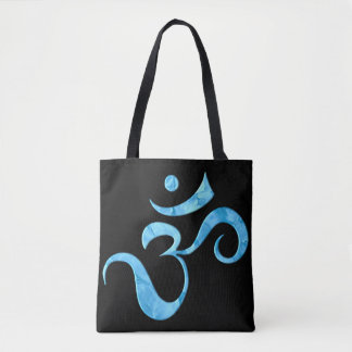 Bolsa Tote Turquoise Brilho Om