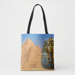 Bolsa Tote Tutankhamun e Pirâmides