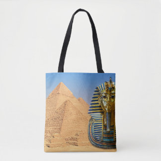 Bolsa Tote Tutankhamun e Pirâmides