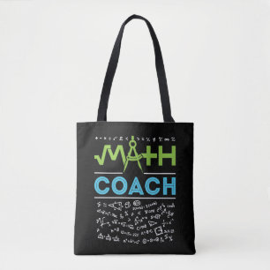 Bolsa Tote Tutor de Matemática do Treinador de Matemática