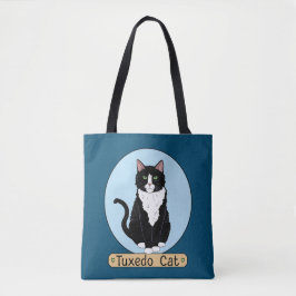 Bolsa Tote Tuxedo Cat