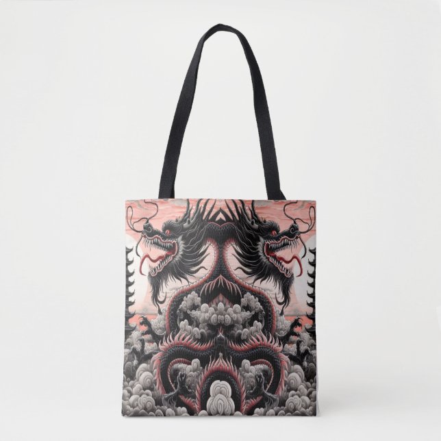 Bolsa Tote Twin Dragon (Frente)