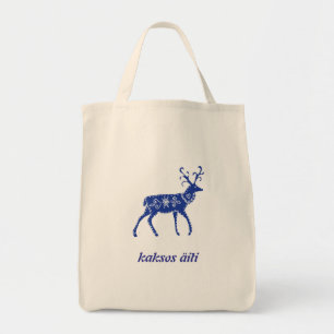 Bolsa Tote Twin Mãe - Saco de Tote em Língua Finlandesa