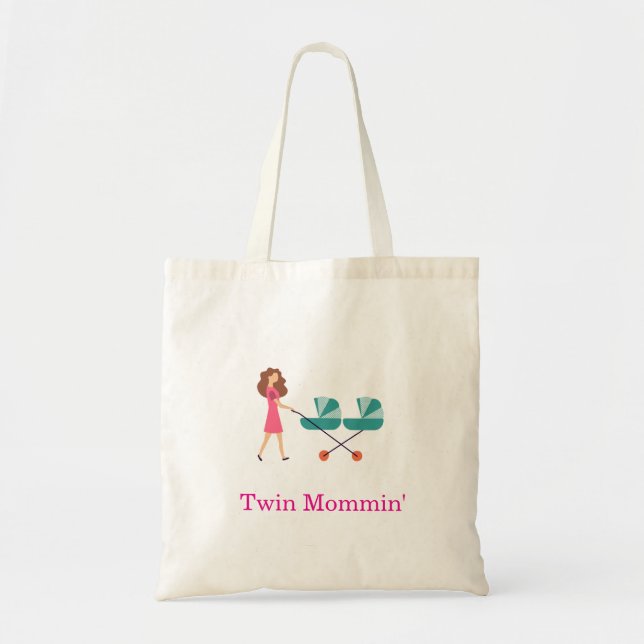 Bolsa Tote Twin Mommin' (Frente)