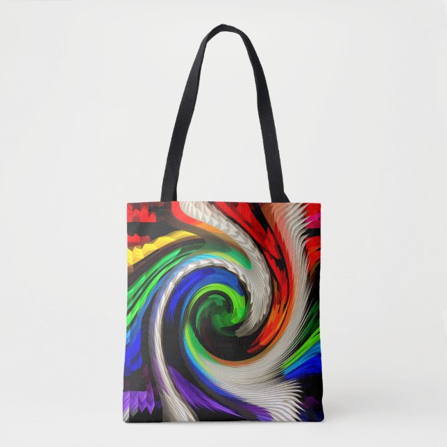 Bolsa Tote Twirled... (Frente)