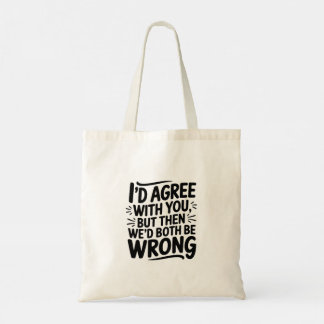 Bolsa Tote Typography design Motivational