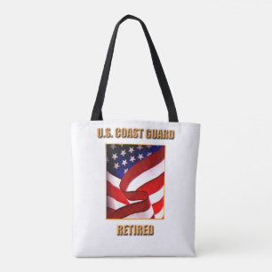 Bolsa Tote U.S. Guarda costeira toda sobre - imprima a