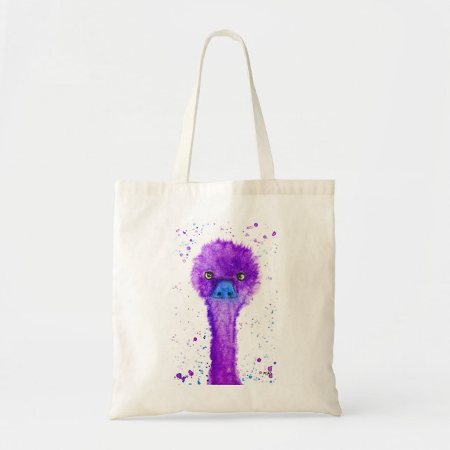 Bolsa Tote Uem roxa (Frente)