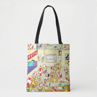 Bolsa Tote Ukiyoe Goldfishes-sushi!!