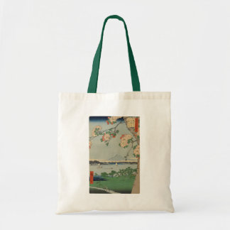 BOLSA TOTE UKIYOE ~HIROSHIGE 名所江戸百景 隅田川水神の森真崎~