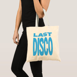 Bolsa Tote Última Festa de Solteira Disco Azul Casamento