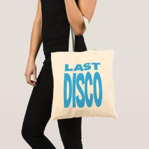 Bolsa Tote Última Festa de Solteira Disco Azul Casamento