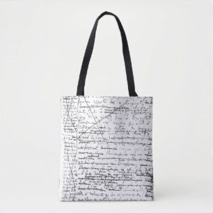 Bolsa Tote Última página 'de um la Pesquisa du Temps Perdu'