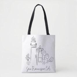 Bolsa Tote Último brinde na costa Fim de semana despedida de