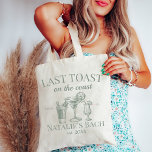 Bolsa Tote Último Brinde Na Festa de solteira Da Praia Costei<br><div class="desc">Capturar a essência da elegância costeira com nosso último brinde na Festa de solteira de Tote Bag da praia - a combinação perfeita de funcionalidade e estilo para sua celebração da solteira de praia. Esta bolsa de tote vai além dos acessórios comuns; é um símbolo de luxo personalizado, fazer um...</div>