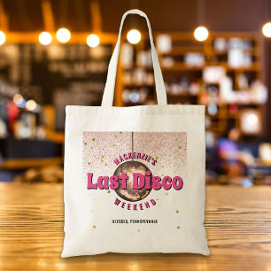 Bolsa Tote Último Fim de Semana de Despedida de Solteira Disc