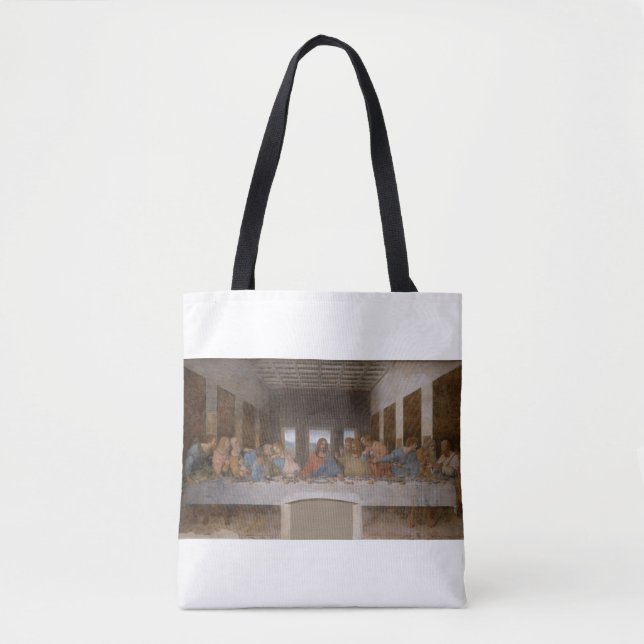 Bolsa Tote Último jantar 1495 1498 de Leonardo da Vinci (Frente)