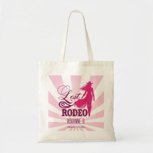 Bolsa Tote Último Rodeio Rosa Vaqueira Vermelha Nash Bash Des