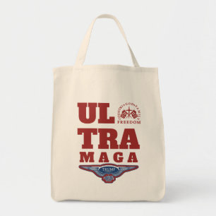 BOLSA TOTE ULTRA MAGA DEUS FAMÍLIA PAÍS LIBERDADE TRUMP 2024