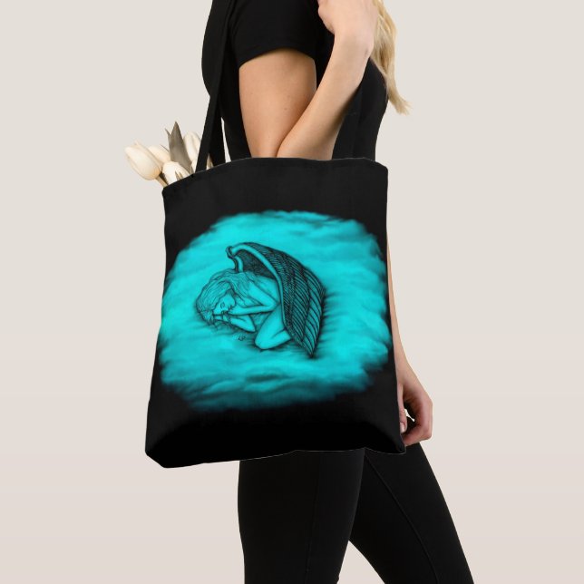 Bolsa Tote Um Anjo Dormindo (Close Up)