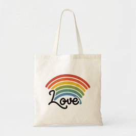 Bolsa Tote Um arco-íris do amor