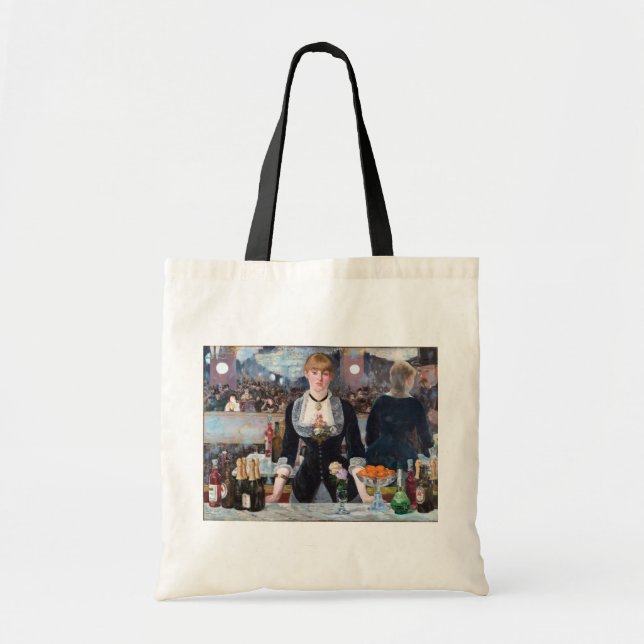 Bolsa Tote Um Bar no Folies-Bergere, Manet (Frente)