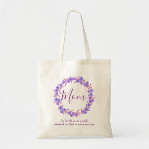 Bolsa Tote Um belo presente para a mãe, terra floral