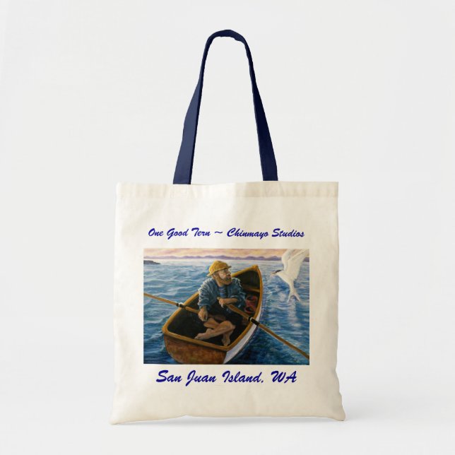 Bolsa Tote Um Bom Tern ~ Chinmayo Studios (Frente)