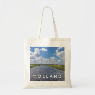 Bolsa Tote Um canal na sacola de Holland