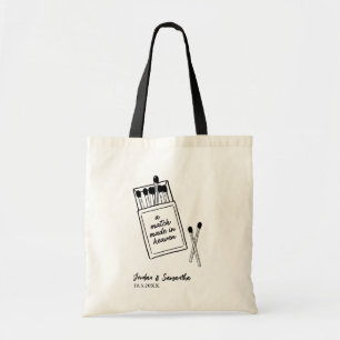 Bolsa Tote Um Casamento Feito no Céu Boas Vindas de Casamento