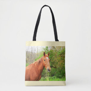 Bolsa Tote Um cavalo chamado Orion