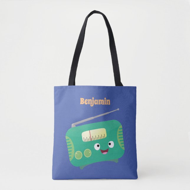 Bolsa Tote Um desenho animado e divertido (Frente)