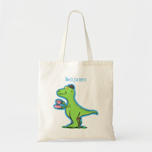 Bolsa Tote Um desenho animado e engraçado (Frente)