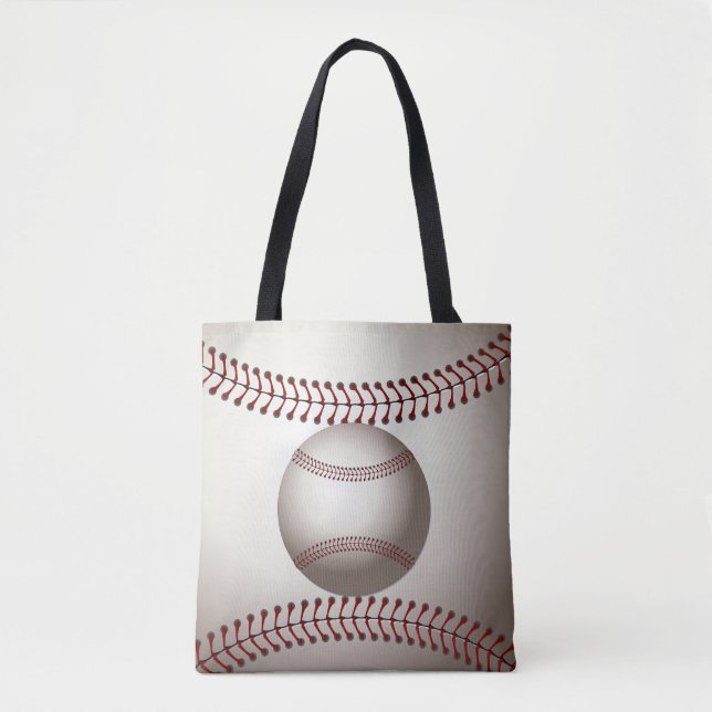 Bolsa Tote Um Design de uma Bola Base (Frente)