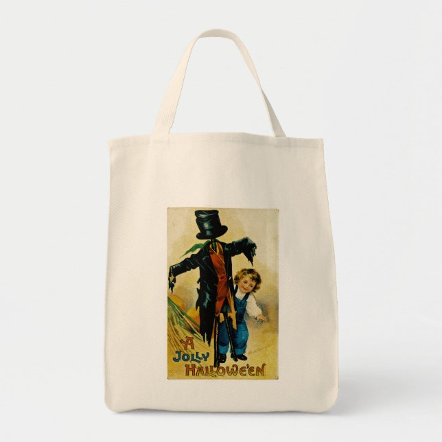 Bolsa Tote Um Dia das Bruxas de Jolly (Frente)