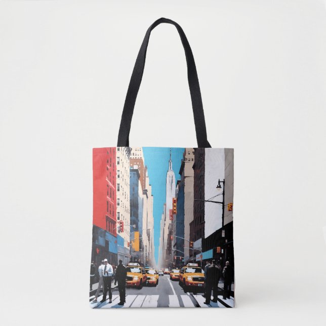 Bolsa Tote Um Dia Na Cidade (Frente)