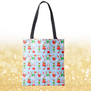Bolsa Tote Um Dia No Polo Norte Durante O Natal