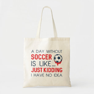 Bolsa Tote Um Dia Sem Futebol