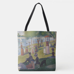 Bolsa Tote Um Domingo na La Grande Jatte, Georges Seurat 1884