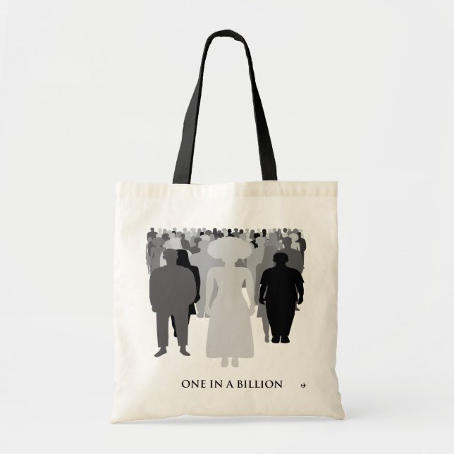 Bolsa Tote Um Em Um Bilhão (Frente)