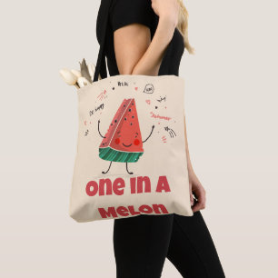 Bolsa Tote Um em um Melão - Fruta de Pastel (Soft Beige Editi