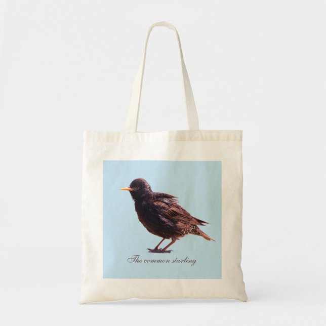 Bolsa Tote Um estorninho  (Frente)