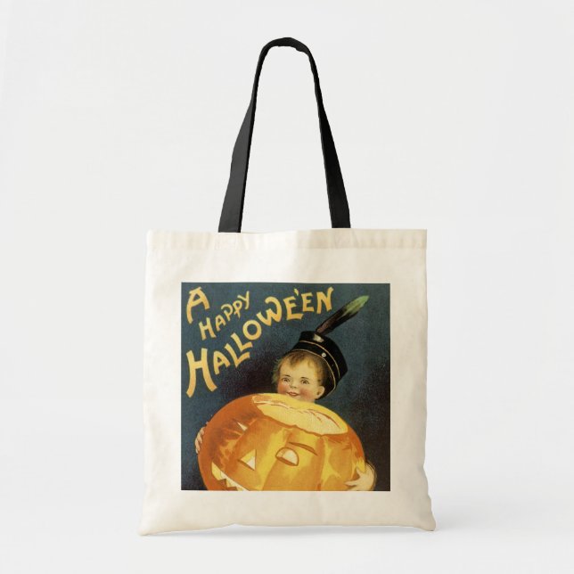 Bolsa Tote Um Feliz Dia das Bruxas (Frente)