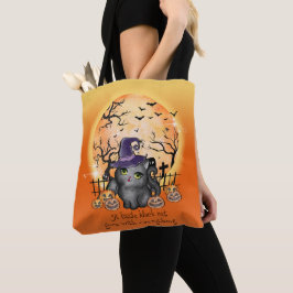 BOLSA TOTE UM GATO NEGRO VAI COM TUDO MEIO