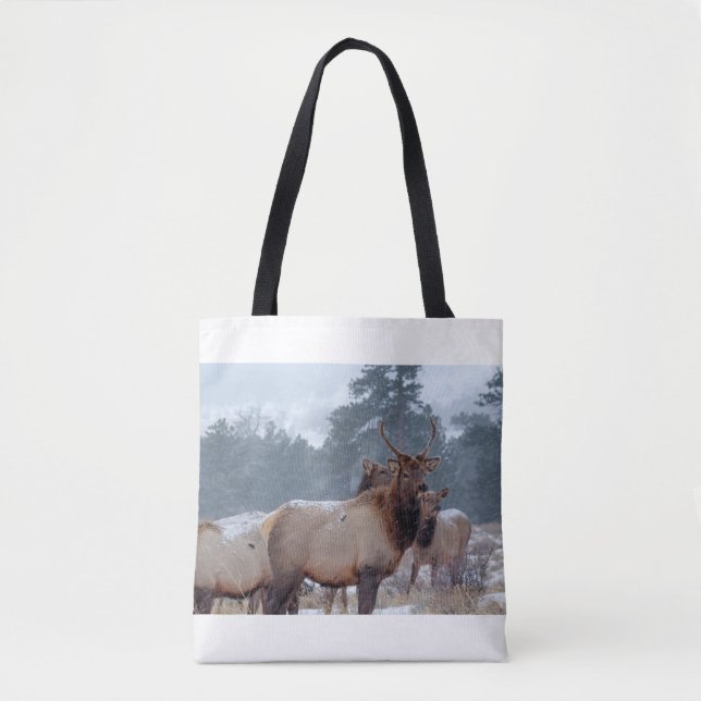 BOLSA TOTE UM GRUPO DE DEERS (Frente)