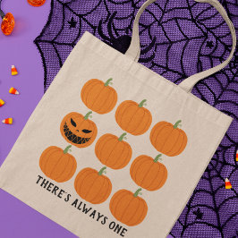Bolsa Tote Um Jack-O-Lanterna com Pumpkins