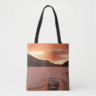 Bolsa Tote Um Loch congelado Ruthven, Reino Unido