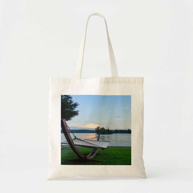 Bolsa Tote Um Lugar Para Relaxar O Saco De Toque (Frente)