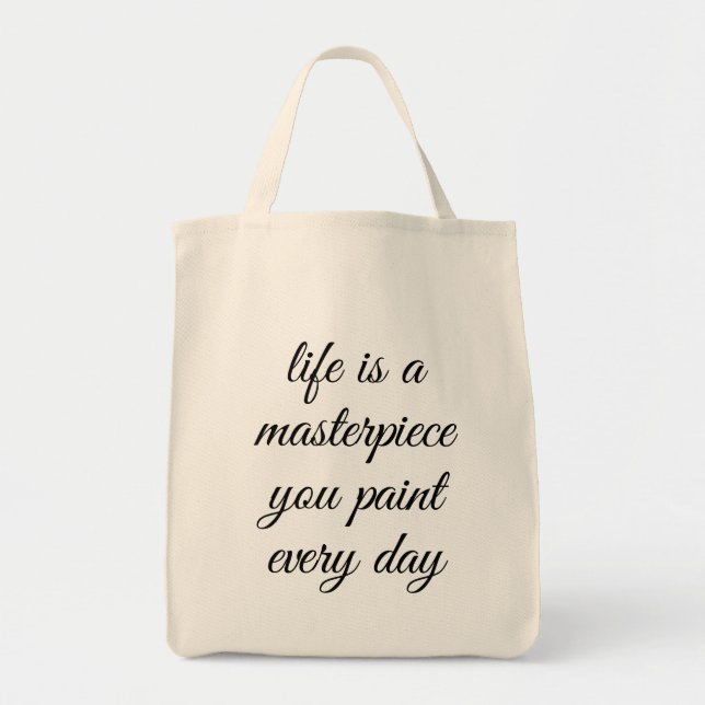 Bolsa Tote Um Mordomo de Aranha (Frente)