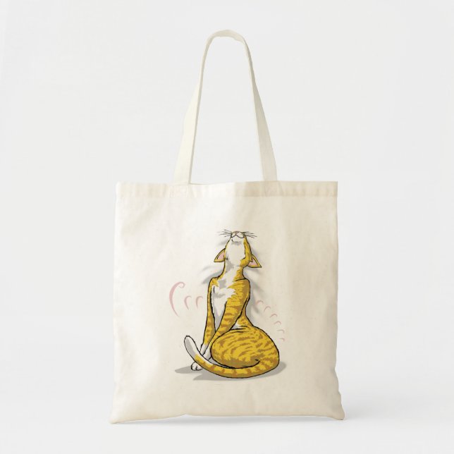 Bolsa Tote Um pacote de Purr (Frente)